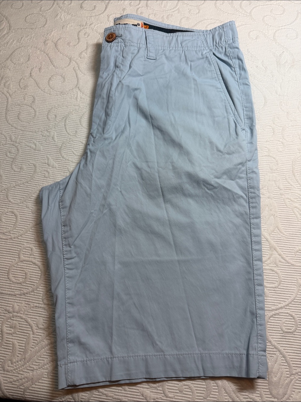 Tailor Vintage Light Blue Men's Casual Shorts. Size 33